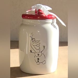 Rae Dunn Olaf Canister